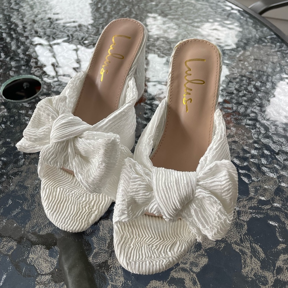 White heels